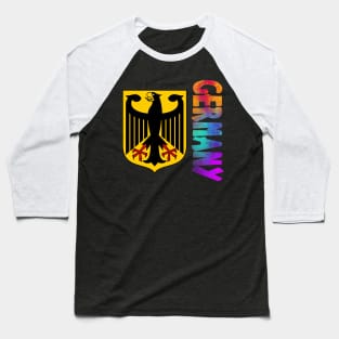 Germany Coat of Arms Design Baseball T-Shirt